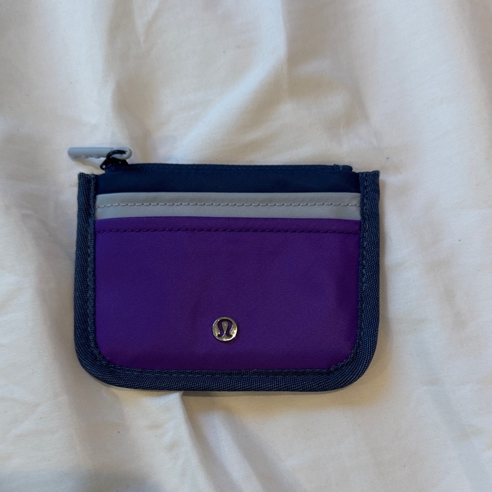 Lululemon Purple and Gray Coin Pouch